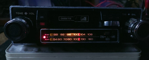 Radio Toca Fitas Tkr Crf150m Original Cara Preta Vw Gm Ford (Usado)