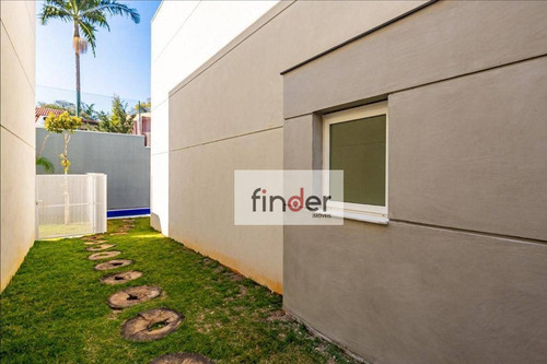 Imagem 14 de 26 de Casa De Condomínio À Venda Na Rua Manuel Ribeiro Da Cruz. 398 M², Amplo Jardim Privativo, 4 Suítes E 5 Vagas. Hípica Garden Na Granja Julieta - Ca0959