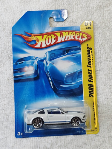 07 Shelby Gt-500, 2008 First Edition, Hot Wheels. 