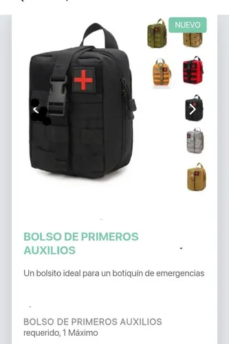 Bolso Primeros Auxilios