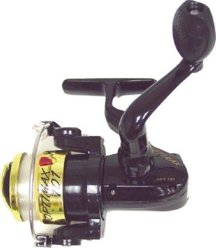 Ht Optimax - Carrete De Pesca Giratorio - Con Linea - Negro 