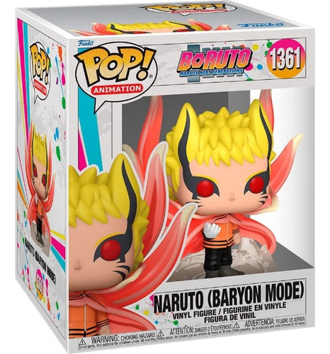 Funko Pop - Naruto Boruto Next Gen - Naruto Baryon Mode 1361
