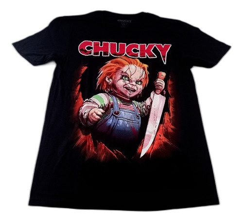 Chucky Muñeco Diabolico Polera Talla M/l/xl Blackside 