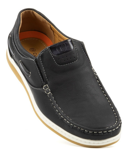 Calzado Cubavera Mocasín Confort Para Hombre Color Azul M