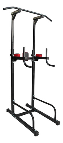 Rack Para Fondos Y Dominadas Ajustable Ptr Estructural Negro