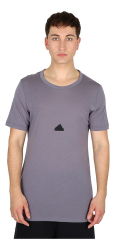 Remera Urbana adidas Fitted Hombre En Gris | Dexter