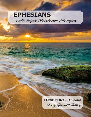 Libro Ephesians With Triple Notetaker Margins: Large Prin...