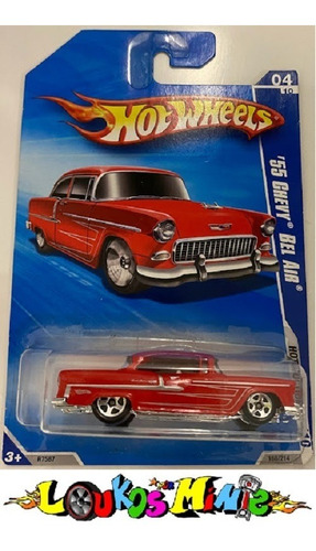 Hot Wheels ´55 Chevy Bel Air Hot Auction 2010 160/214 Lacrad