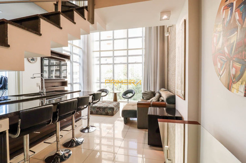 Imagem 3 de 30 de Edifício Loft Batel - Apartamento Loft Todo Mobiliado E Decorado À Venda E Locação - Batel, Curitiba, Pr - Pr - Ap1155_impr