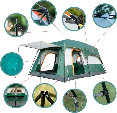 Carpa Extra Grande 12 Personas (estilo B), Carpas Tipo ...