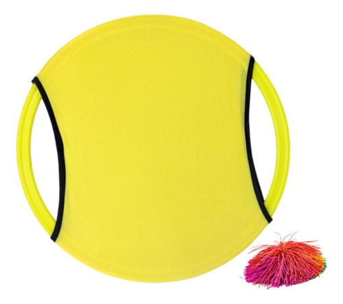 De Paleta De Cuerda Con Trampolín Para Actividades Amarillo