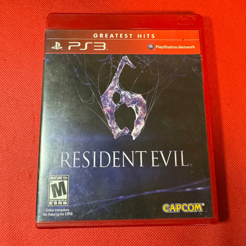 Resident Evil 6 Greatest Hits Play Station 3 Ps3 Original