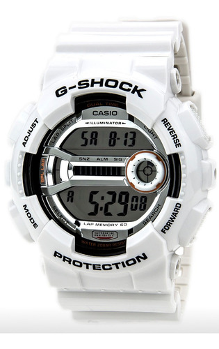 Reloj Original Casio® G Shock Iluminator White 200 Mts Nuevo