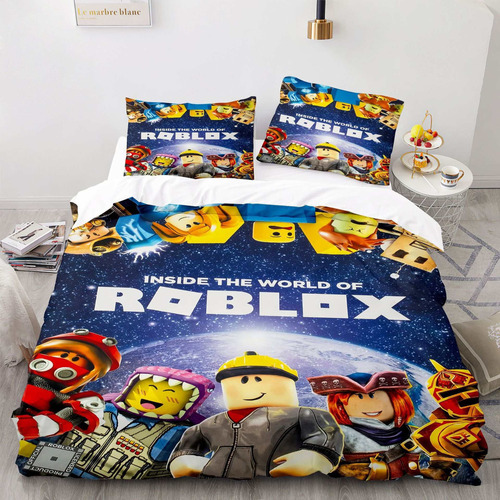 Funda Nórdica Moderna, Juego De Cama Roblox, Tamaño .