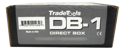 Direct Box Passivo Pro Co Db-1 Uso Profissional 127/220V