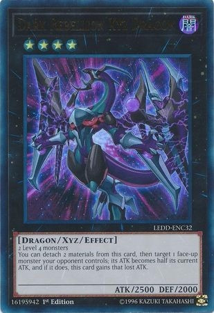 Dragón Xyz Rebelión Oscura Ultra Raro Yugioh