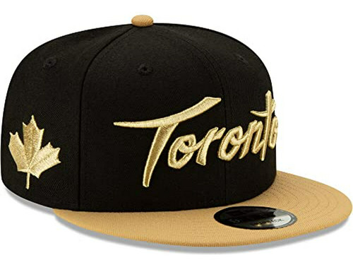 Gorra Snapback New Era Toronto Raptors City Edition - Negro 