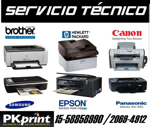 Reparación De Impresoras - Servicio Tecnico - Zona Oeste