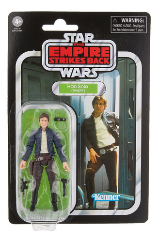 Star Wars The Vintage Collection Han Solo (bespin) Juguete,.