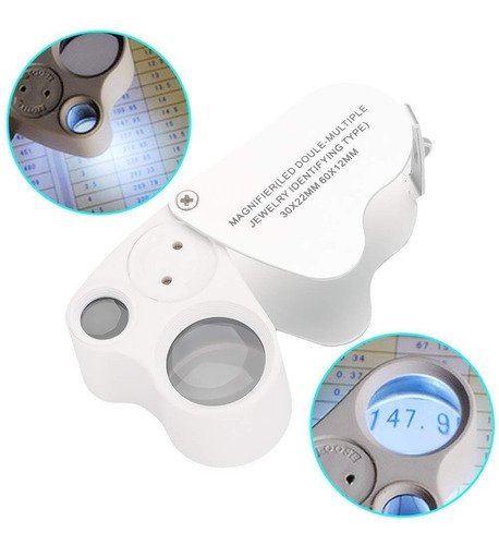 Lupa Entomologica Doble Lente