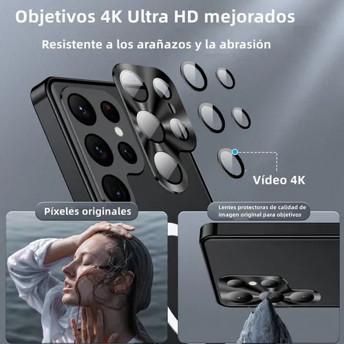 Carcasa Magnética Metal Para Samsung Galaxy S23 Ultra