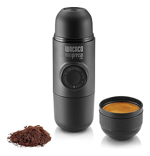 Wacaco Minipresso Gr, Máquina De Espresso Portátil, Café