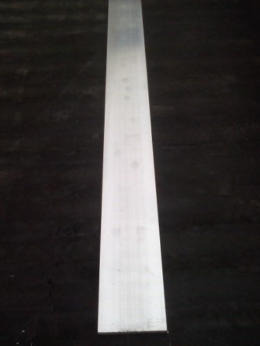 Aluminio 6063-t5 Retangular 15,87 Mm X 76,20 Mm X 250 Mm