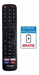 Control Remoto Smart Tv Hisense 4k + Pilas