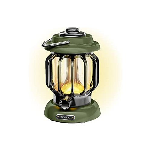 Linterna De Camping Led, Lámpara De Campamento Retro R...