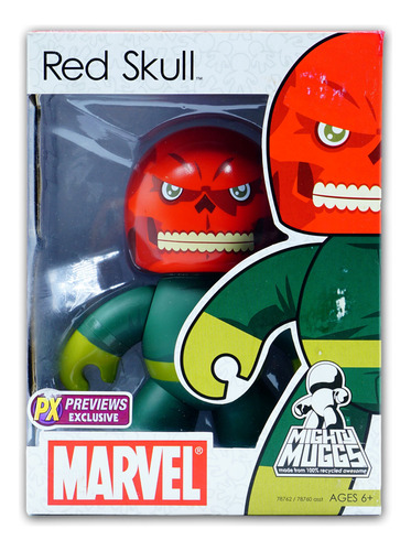 Mighty Muggs Marvel Red Skull Previews Exclusive 2008