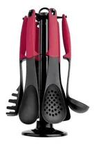 Comprar Conjunto Concha Colher Espátula Pegador Escumadeira De Nylon Cor Indígena