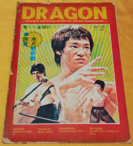 F Revista Dragon Bruce Lee Wing Chung Peru 1987 Ricewithduck