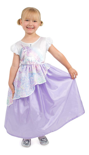 Vestido De Disfraz De Princesa Unicornio Little Adventures Y