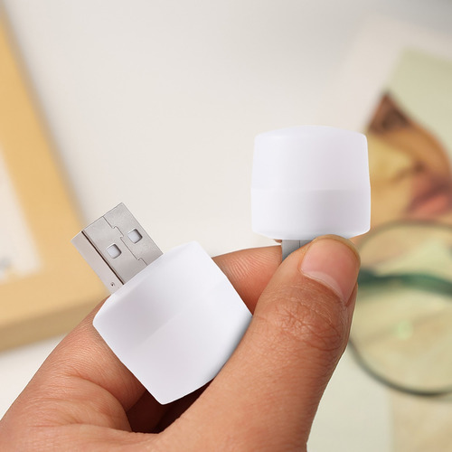 Lámpara Led Con Enchufe Para Computadora, Carga De Energía M