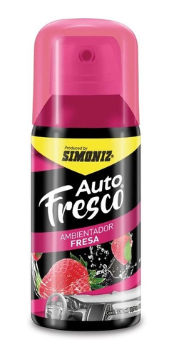 Fragancia Para Carro Y Oficina Simoniz Auto Fresco De Fresa