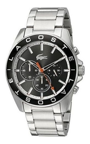 Relógio Lacoste Masculino Aço Multifuncão -2010855 Original