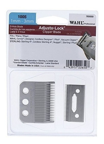 Cuchilla De Repuesto Wahl Senior Y X-lid Taper