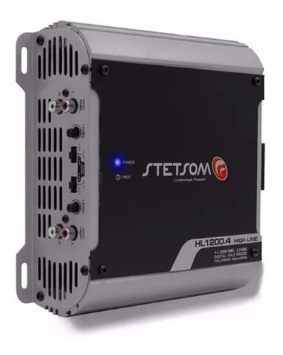 Imagem 3 de 5 de Módulo Amplificador Stetsom Hl1200.4 Digital 1200w 4 Canais