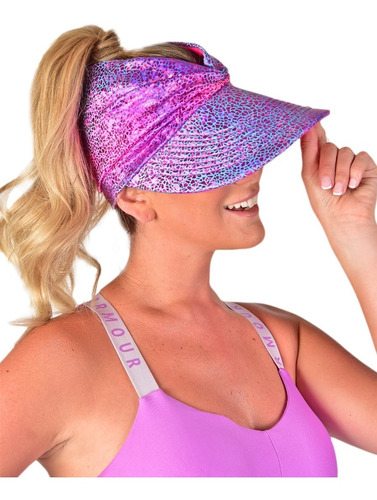 Visera Con Turbante, Deportiva, Para Playa