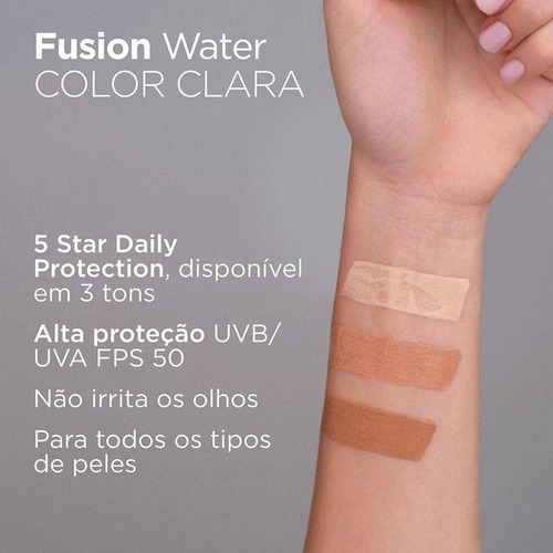 Isdin Protetor Fusion Cor Clara 50ml + Isdin Micellar 400ml