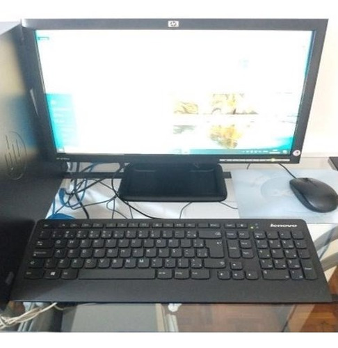Pc Completo Hp I3 8gb Ram Ssd128gb Win10 Original