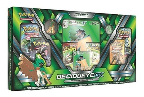 Pokemon Cartas Originales  Tcg Decidueye Gx Box - Xuruguay