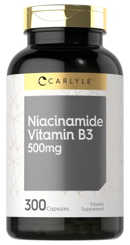 Carlyle Niacinamide Vitamina B3 Tenido 500mg Ten 300 Sntq4