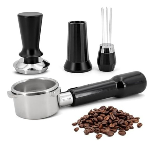 Set De Kit Portafilter Espresso De 54 Mm, Acero Inoxidable Y