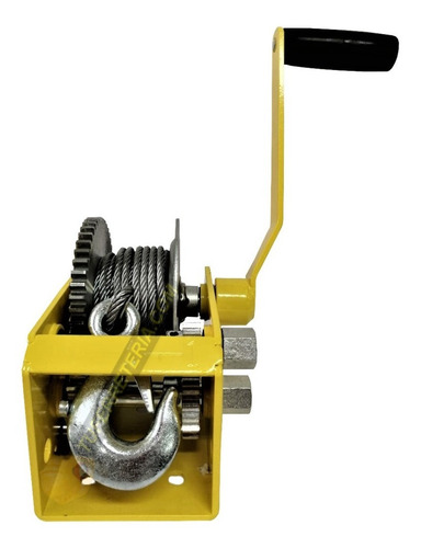 Winch Malacate Manual 2500 Lb Cable Tipo Pesado Uyustools