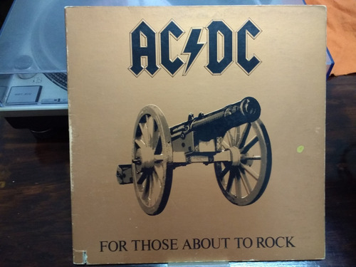 Ac Dc - For Those About To Rock Vinilo