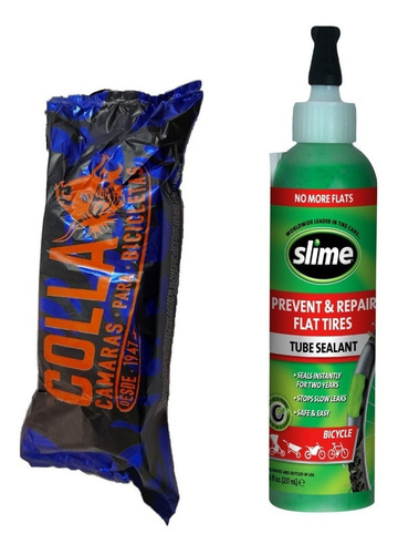 Camara Rodado 26 - Sellante Slime 8oz.(237ml) (10003) Tipo De Válvula Schrader