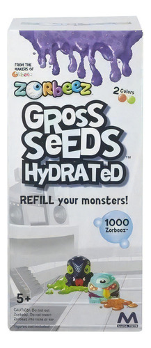 Gross Seeds Repuesto 1000 Zorbeez Juego Rellena Educando