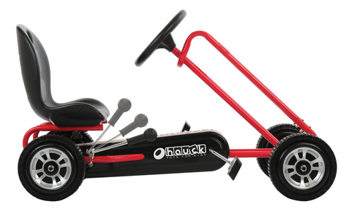 Juguete Pedal Go Kart Hauck Lightning Para Niños De 4 A 8 Añ