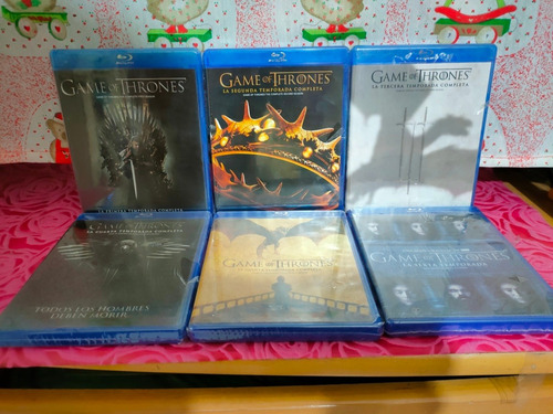 Dvd/br Game Of Thrones.temporada 1-6